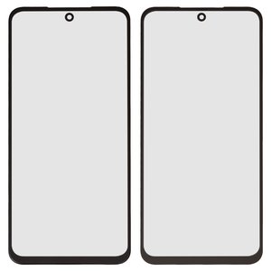 Vidrio de carcasa puede usarse con Xiaomi Redmi 10 2021 , Redmi 10 2022 , con película OCA, negro