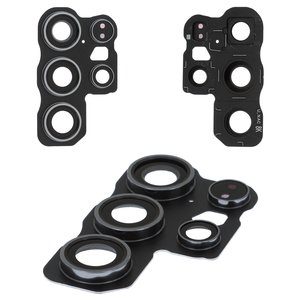 Vidrio de cámara puede usarse con Samsung S928 Galaxy S24 Ultra, negro, con marcos