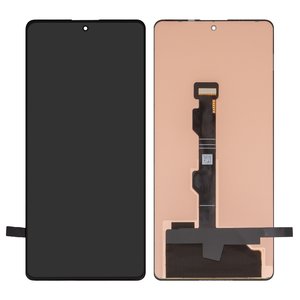 Pantalla LCD puede usarse con Xiaomi Poco M6 Pro 4G, Redmi Note 13 Pro 4G, Redmi Note 14S, negro, sin marco, High Copy, OLED 