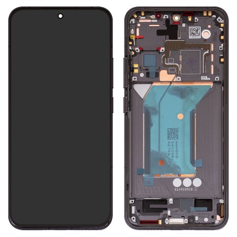 Pantalla LCD puede usarse con Xiaomi 14, negro, con marco, Original PRC , 23127PN0CC, 23127PN0CG
