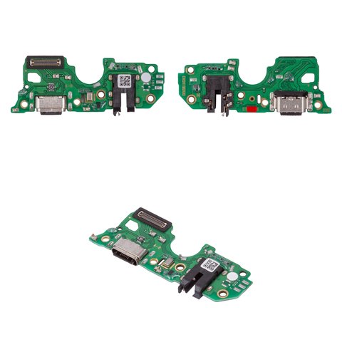 Cable flex puede usarse con Oppo A18, A38, del conector de carga, del conector de auriculares, con micrófono, High Copy, placa del cargador