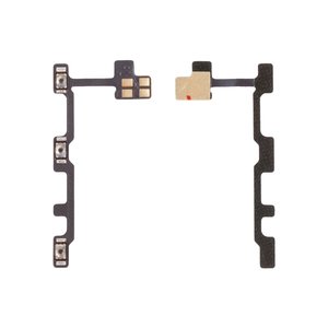 Cable flex puede usarse con Oppo Reno12 Pro China PJW110 , del botón de volumen, del botón de encendido