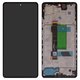 Pantalla LCD puede usarse con Xiaomi Redmi Note 12 Pro 5G, negro, con marco, High Copy, (OLED)