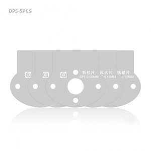 Herramienta para levantar pantalla, cristal táctil Amaoe DP5, espátula metálica, 5 uds.