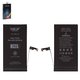Batería Deji puede usarse con Apple iPhone 15, Li-ion, 3.876 V, 3520 mAh, mayor capacidad, sin mensaje de error, decode battery
