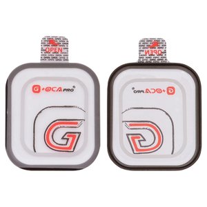 Vidrio de carcasa G+OCA PRO puede usarse con Apple Watch 10 42mm, con película OCA, negro