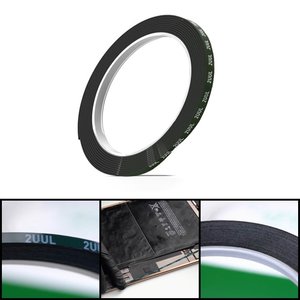 Cinta adhesiva doble faz 2UUL CS02, 5.0 mm, para pegar criatales táctiles, pantallas