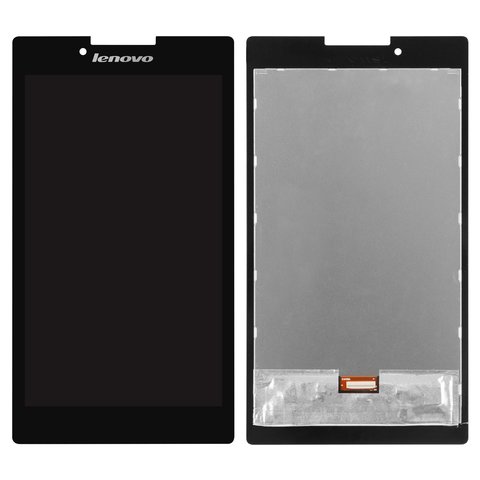 Дисплей для Lenovo Tab 2 A7 30HC, чорний, без рамки, #TV070WSM TL0