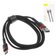 USB кабель Baseus Cafule, USB тип C, USB тип A, 100 см, 3 A, черный, красный, в нейлоновой оплетке, #CATKLF B91