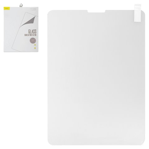 Защитное стекло Baseus для Apple iPad Pro 12.9, 0.3 мм 9H, #SGAPIPD AX02