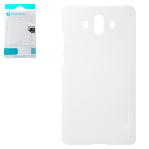 Чехол Nillkin Super Frosted Shield для Huawei Mate 10 ALP L09 , Mate 10 ALP L29 , белый, матовый, пластик, #6902048149465