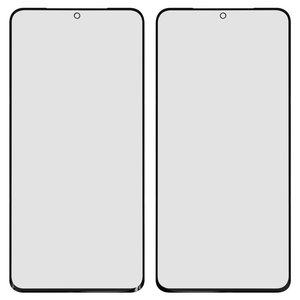 Скло корпуса для Samsung G998 Galaxy S21 Ultra 5G, чорне