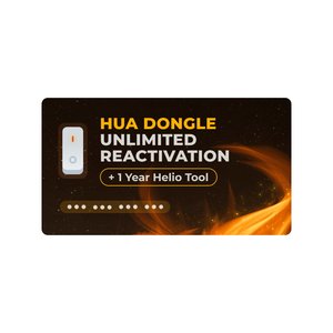 Необмежена реактивація для донгла Hua + 1 рік доступу до Helio Tool
