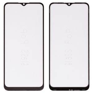 Скло корпуса G+OCA PRO для Samsung A025F DS Galaxy A02s, M025 Galaxy M02s, з ОСА плівкою, чорне, 160 mm