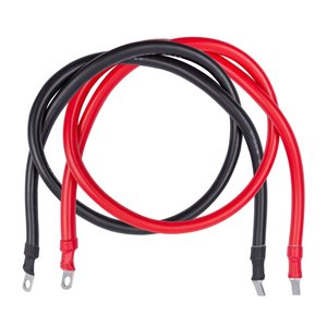 Кабель для соединения аккумулятора с инвертором, 150 А, 1 м, комплект, 4AWG, SC25 8 DT(FN  25