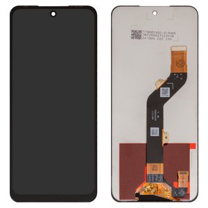 Дисплей для Infinix Hot 30 Play NFC, черный, без рамки, Оригинал переклеено стекло , 1540432341, X6835B, X6835