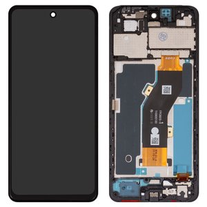 Дисплей для Infinix Smart 8 X6525 , чорний, з рамкою, High Copy, TXDI660QCEPX