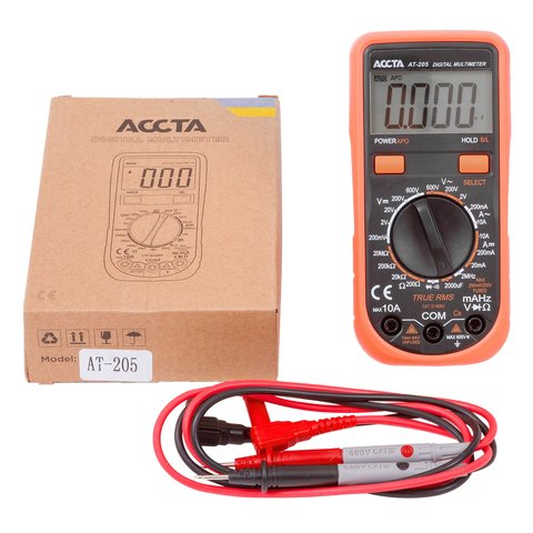 Digital Multimeter Accta AT-205
