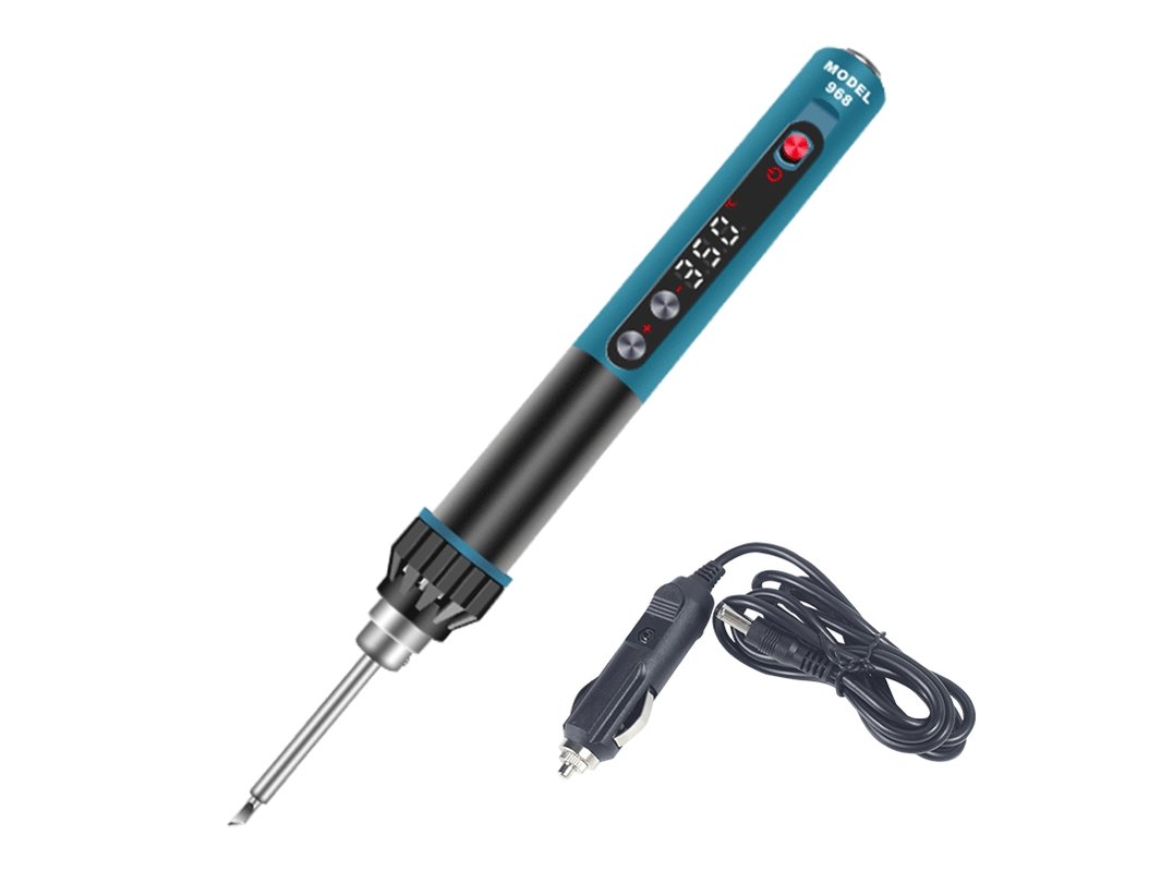 Digital Soldering Iron Cxg 968 Ii With Car Outlet Plug Toolboom Digital Soldering Iron Cxg 968 Ii With Car Outlet Plug Toolboom